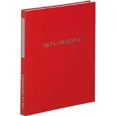 Vau-Pe Personeelskaart A4/2/2 Rood met A-B-C Tabbladen