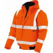 BIG Arbeitsschutz Warn-Wetterschutz-Pilotenjacke Whistler Leuchtorange-M