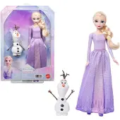 Disney Princess Mattel Disney Frozen Arendelle Elsa & Olaf Doll & Figure, 3 jaar, 300 mm