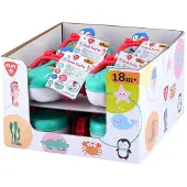 Playgo badspeelgoed bootje kleurrijk voor peuters en kleuters.