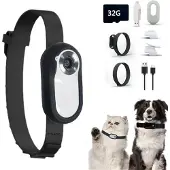 INF Magnetische duim actioncamera met siliconen halsband en 32GB TF-kaart, 1080P HD