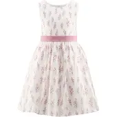 Happy girls Jurk rosé / wit