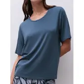 Femilet Nachtmode Slaapshirt Yara | Maat: 36 | Kleur: Dark Denim