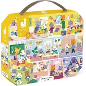Janod - Puzzel - Dagelijkse routine - 24 stukjes