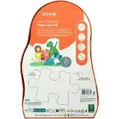 Trixie | Vormenpuzzel - Dierenvrienden - 12 stuks