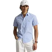 Ralph Lauren Overhemd azuur / wit