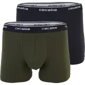 Ceceba Boxershorts olijfgroen / zwart / offwhite