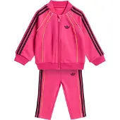Adidas Originals Joggingpak 'Spacer' geel / pink / zwart