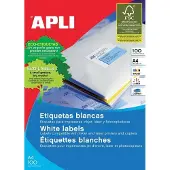APLI witte etiketten ft 70 x 50,8 mm (b x h), 1.500 stuks, 15 per blad (1295)