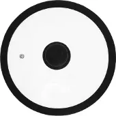 King Hoff - Universele Deksel - 24 cm - Hittebestendig Glas