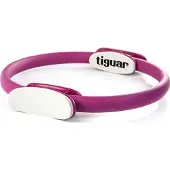 Tiguar Pilates Ring – Magic Circle, ergonomisch, duurzaam, trainingshulpmiddel voor Pilates, voor stabiliteit en spierversterking, kleur paars