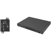 InterCoax EUP-2808R-4T-PKG: Netwerkapparaat met 8 poorten van het type R en 4x 1-poorts T-aansluitingen