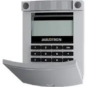 Jablotron JA-114E-GR, BUS codebedienpaneel met LCD, toetsenbord en RFID grijs