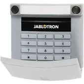 Jablotron JA-113E-GR BUS codebedienpaneel met RFID en toetsenbord grijs