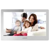 Hikvision DS-KH8520-WTE1 Binnenpost 10'' Inch scherm Luxe model Wit