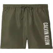 Calvin Klein Groene Polyester Zwembroek voor Heren