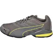 Puma Unisex Electro Cool Dark Gray-lux Lime Size: 40 | Running Outlet | Unisex | Grijs