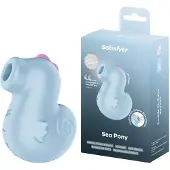 Satisfyer - Sea Pony - Luchtdruk Vibrator - Blauw