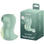 Satisfyer - Din-OOOH - Luchtdruk Vibrator - Groen