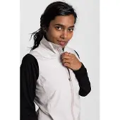 Dirtlej - Women's Vest - Fietsbodywarmer XL, wit/grijs