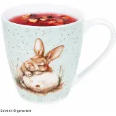 Ritzenhoff & Breker Bunny Kaffeebeker 360 ml groen van porselein – 428612