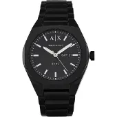 Armani Exchange Analoog horloge 'SYNC' zwart