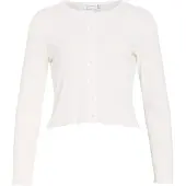 Vila Gebreid vest 'VIMaggie' wit