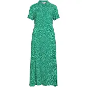 Vila Blousejurk 'VIAya' groen / wit