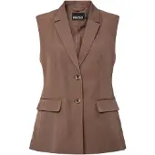 Pieces Bodywarmer 'PCBlossom' bruin