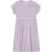 s.Oliver Red Label Jurk pastelgroen / aubergine / lichtroze / wit