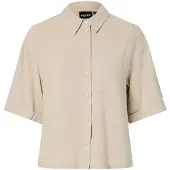 Pieces Blouse 'PCVinsty' beige