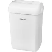 Satino Afvalbak open inworp 43 liter wit 332570