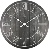 Nextime nx-7345zw wandklok nxt paul dia 40cm hout bruin