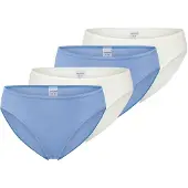 Schiesser Slip ' Modal Essentials ' blauw / wit