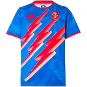 Kappa 2025 Sfp Away Short Sleeve T-shirt Blauw S Man