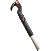 Hook & Moor Vario Telescopic Boathook 1.8 M Zilver 45 mm