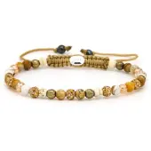 Karma Armband Spiral Mindy XXS Gold Crystal