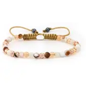 Karma Armband Spiral Liva XXS Rosé Crystal