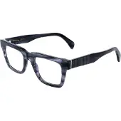 Paul Smith Bril - - PS25607 METCALF - Acetaat - Grijs gestreept - 50/21/150