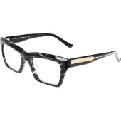 DKNY Bril - - DO5017 - Grijze hoorn - 51/19/140 - Acetaat