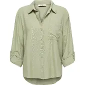 JDY Blouse 'JDYCAYA' pastelgroen