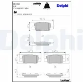 Delphi Remblokset LP3982