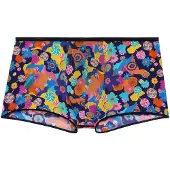 Hom Boxershorts nachtblauw / aqua / lila / oranje