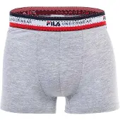 FILA Boxershorts donkerblauw / grijs / rood / zwart / wit