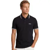 HUGO BOSS Shirt 'Paul' zwart / wit