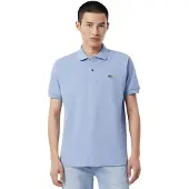 Lacoste Lichtblauw poloshirt 2 knoops