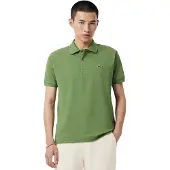 Lacoste Poloshirt korte mouw groen classic fit 2 knoops