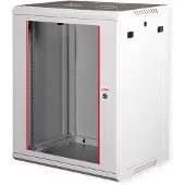 Roline 19-inch wandbehuizing Basic Plus 15U, 600x450 BxT grijs