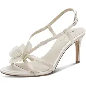 Tamaris Sandalen met riem ecru