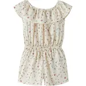Name It Mini Overall donkergroen / donkerlila / lichtroze / wolwit